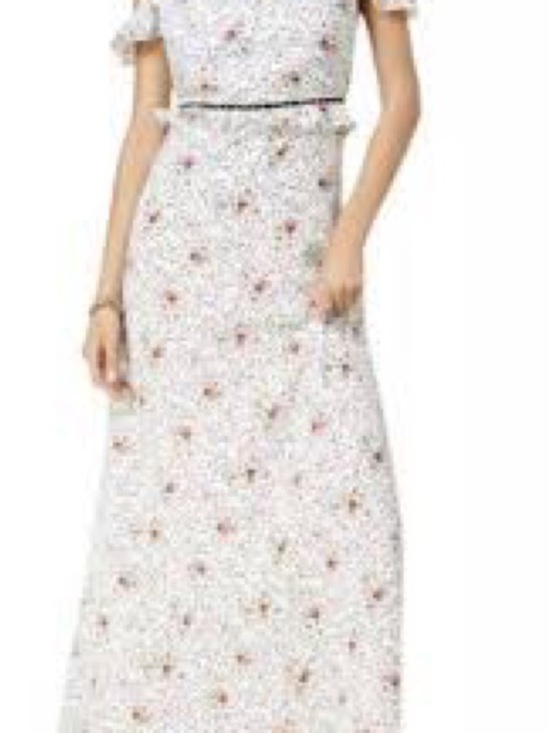 Glamorous Dresses & Skirts - Glamorous White Floral Asymmetrical Maxi Dress